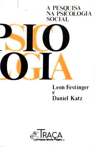 A Pesquisa Na Psicologia Social