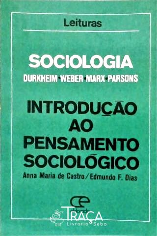 Introdução Ao Pensamento Sociológico