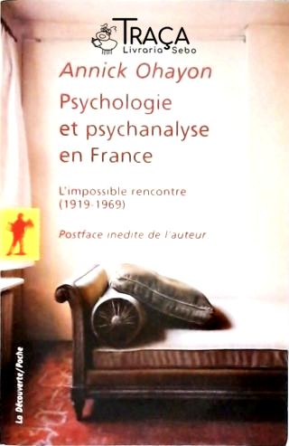 Psychologie Et Psychanalyse En France