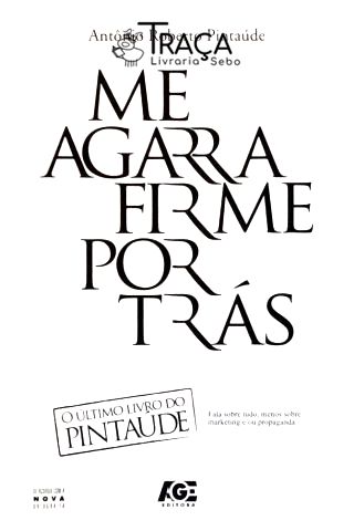 Me Agarra Firme por Trás (autografado)