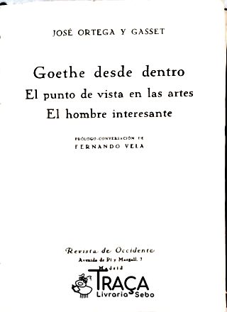 Goethe desde Dentro