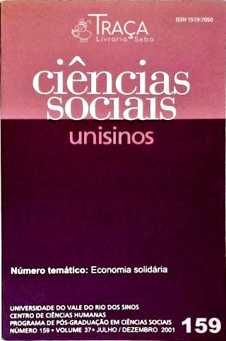 Ciências Sociais Unisinos Nº 159