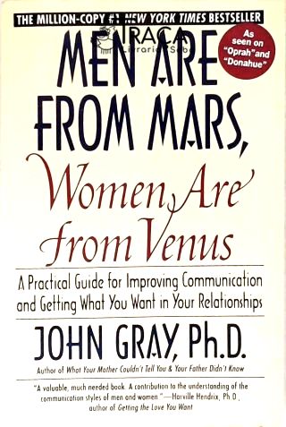 Men Are From Mars, Women Are From Venus