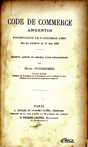 Code de Commerce Argentin