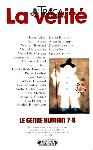Lá Vérité - Le Genre Humain 7-8 (nº 144)