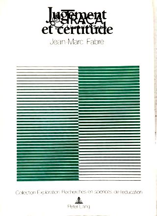 Jugement Et Certitude