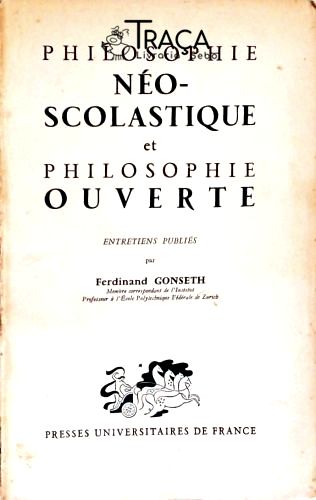 Philosophie Néo-scolastique Et Philosophie Ouverte