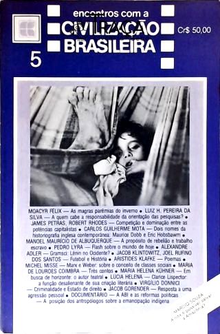 Encontros Com a Civilização Brasileira Nº 5