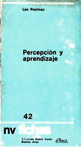 Percepción Y Aprendizaje