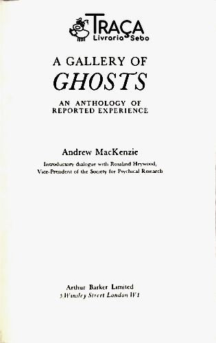 A Gallery Of Ghosts