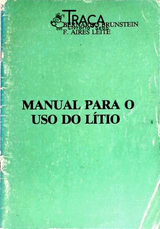 Manual para o uso do Lítio