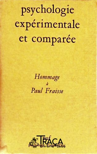 Psychologie Expérimentale Et Comparée