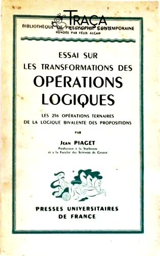 Essai Sur Les Transformations Des Logique