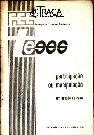 Participação Ou Manipulação (autografado)