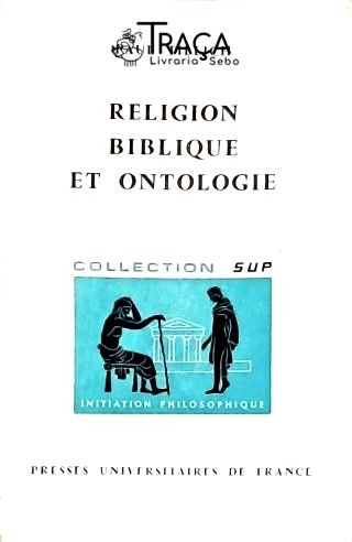 Religion Biblique Et Ontologie