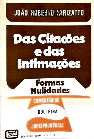Das Citações e das Intimações