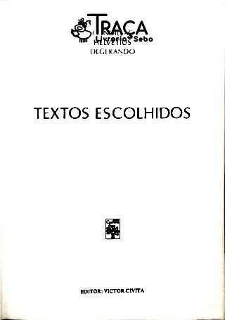 Os Pensadores: Condillac - Helvétius - Degérando