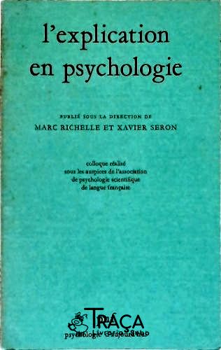 Lexplication En Psychologie