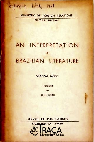 An Interpretation Of Brazilian Literature