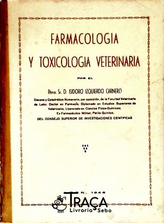 Farmacologia Y Toxicologia Veterinaria