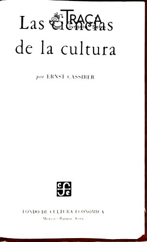 Las Ciencias de La Cultura