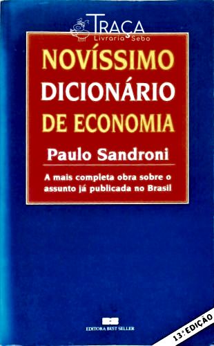 Novíssimo Dicionário de Economia