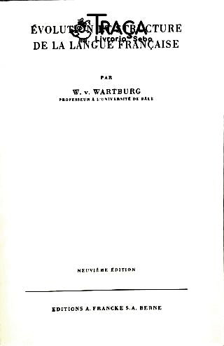 Évolution Et Structure de La Langue Française