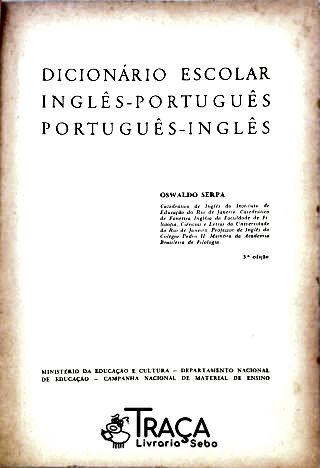Dicionário Escolar Inglês-português