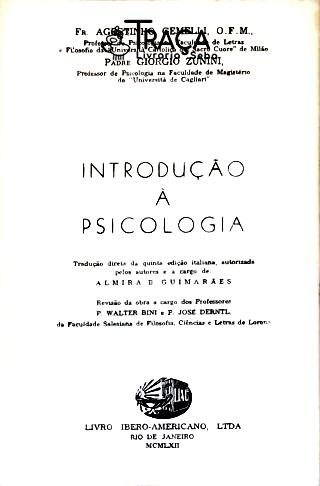 Introdução À Psicologia
