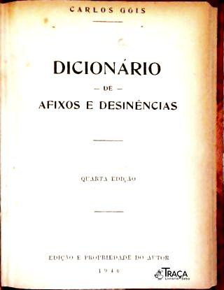 Dicionário De Afixos e Desinências