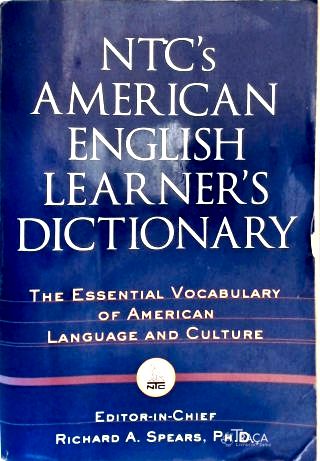 Ntcs American English Learners Dictionary