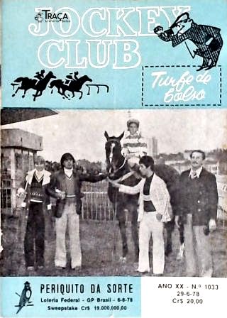 Jockey Club: Turfe de Bolso Nº 1033