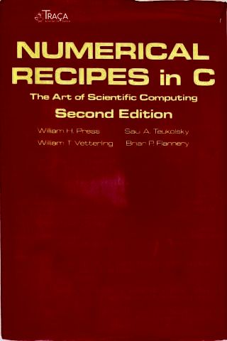Numerical Recipes In C