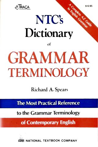 Ntcs Dictionary Of Grammar Terminology