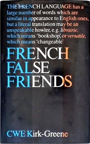 French False Friends