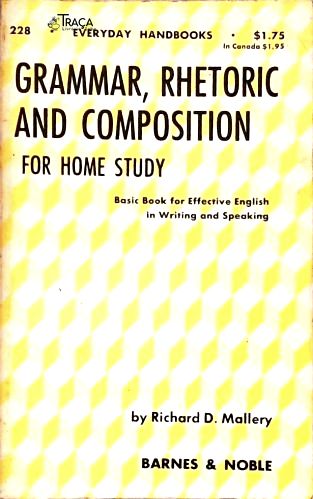 Grammar, Rhetoric And Composition