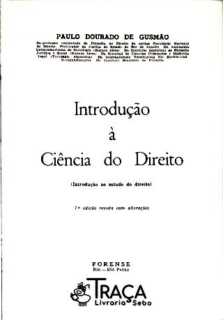 Introdução À Ciência do Direito