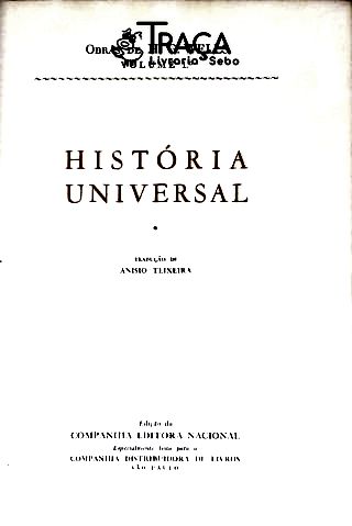 História Universal - em 10 Volumes