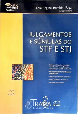 Julgamentos e Súmulas do Stf e Stj