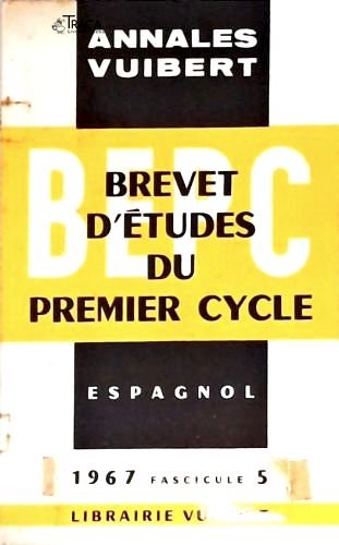 Brevet Études Du Premier Cycle