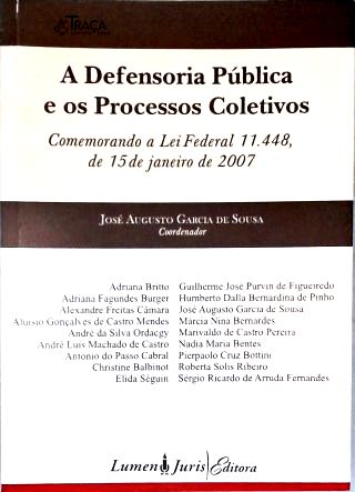 A Defensoria Pública e os Processos Coletivos
