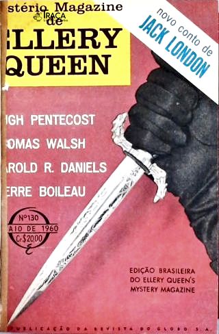 Mistério Magazine de Ellery Queen Nºs 130, 132 e 133