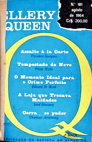 Misterio Magazine de Ellery Queen Nºs 181, 182 e 183