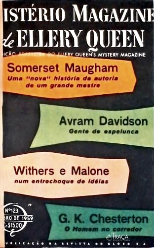 Mistério Magazine de Ellery Queen Nºs 123, 124 e 125