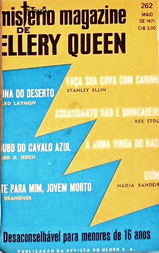 Mistério Magazine de Ellery Queen Nºs 262, 263 e 264