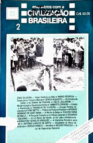 Encontros Com a Civilização Brasileira - Vol. 2