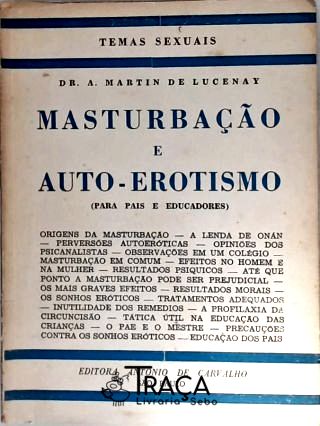 Masturbação e auto-erotismo