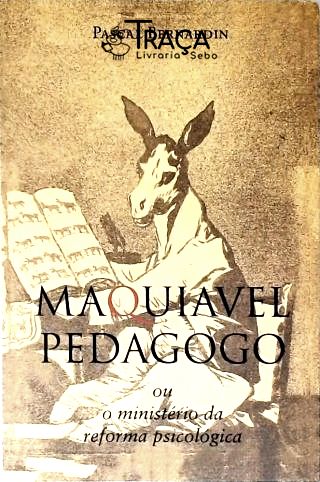 Maquiavel Pedagogo