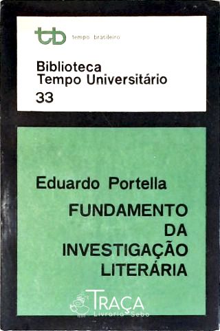 Fundamento Da Investigação Literária