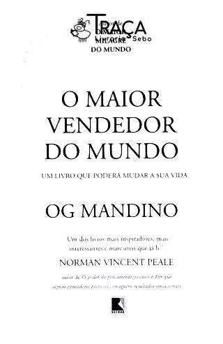 O Maior Vendedor do Mundo